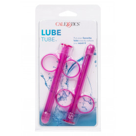 Vaginal dispenser syringe for pink lubricant
