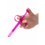 Siringa dispenser anale vaginale per lubrificante rosa