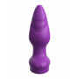 Anal vibrator with silicone remote control Anal plug