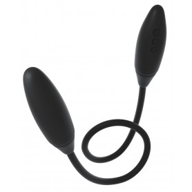 Wearable dual silicone vibrator for vaginal stimulator couple