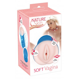 Realistic male masturbator fake soft vagina