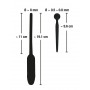 Men's penis plug vibrating silicone urethral dilator