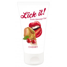 Erotic Massage Gel edible cherry aroma 50 ml