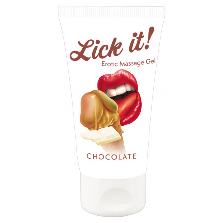 Erotic Massage Gel edible chocolate aroma 50 ml