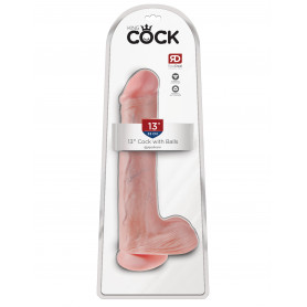 Make it realistic MAXI with suction cup KING COCK 13