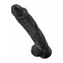 Fallo realistico con ventosa King Cock 14Inch With Balls nero