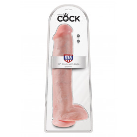 Make it realistic KING COCK 15Inch With Balls