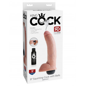 Make it realistic Squirting Cock 9 Inch