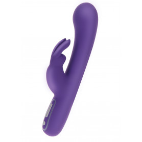 Rechargeable silicone rabbit vaginal vibrator