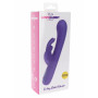 Rechargeable silicone rabbit vaginal vibrator