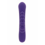 Vibratore triplo stimolatore vaginale anale clitoride in silicone