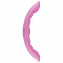 Double dip-double inside pleasure silicone pink