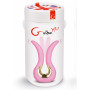 Double Silicone Vaginal Vibrator for G-spot and Gvibe Mini Clittoris