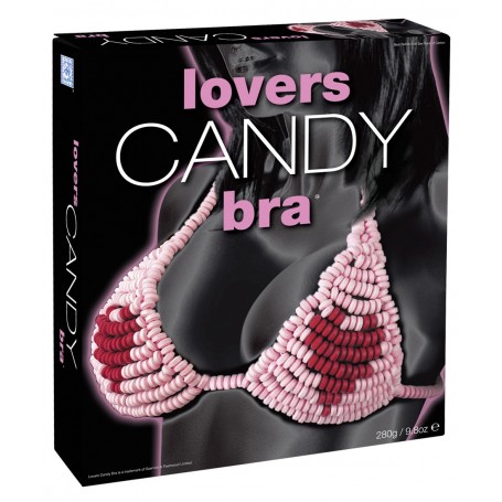 Sweet bra candy bra edible with heart