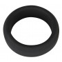 Black Silicone Retardant Phallic Ring Cock Ring