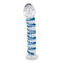 Fallo in vetro vaginale anale Arts Clair Bleu Glass Dildo