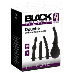Intimate shower Silicone Douche with 4 Attachments