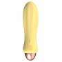 Vibratore piccolo in silicone realistico vaginale Cuties 2.0 Yellow