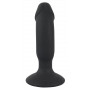 Realistco Black Velvets Rechargeable Plug vibrator