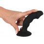 Realistco Black Velvets Rechargeable Plug vibrator