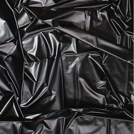 BEDSPREAD TOWEL IN LATEX SEXMAX WETGAMES 180 X 220 CM BLACK