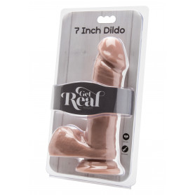 Fallo realistico Dildo 7 inch with Balls get real flesh