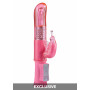 Pink rabbit vibrator Happy Hugging Butterfly