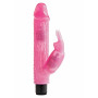 Vibratore vaginale rabbit Knobbly Wobbly pink