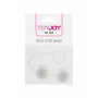 Duo Love Balls glass and silicone vaginal balls