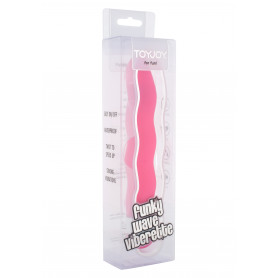 Vibratore vaginale anale rosa Funky Wave Vibrette