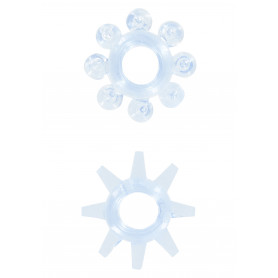 Anello fallico kit Power Stretchy Rings 2pcs