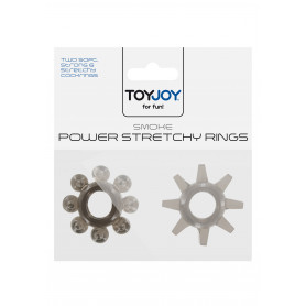 Phallic Ring ser Power Stretchy Rings 2pcs