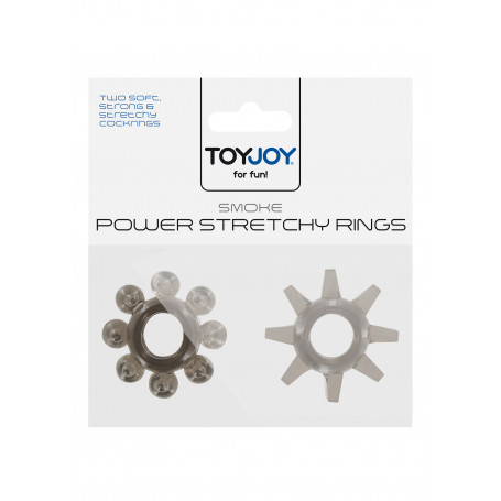 Phallic Ring ser Power Stretchy Rings 2pcs