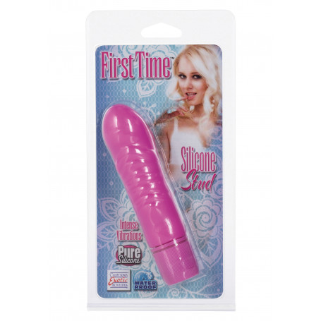 Vibratore mini fallo vaginale anale First Time Silicone Stud