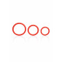 Phallic ring Tri-Rings set