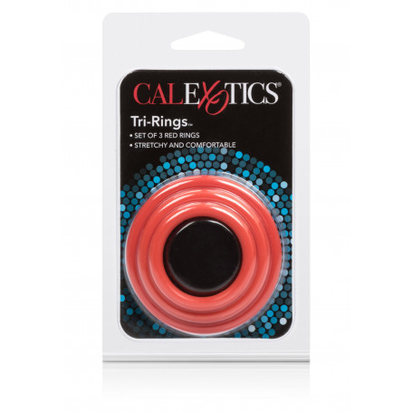 Phallic ring Tri-Rings set