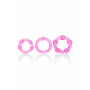 kit Phallic ring Island Rings pink 3 pcs