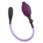 Anal inflatable phallus anal balloon pump up purple