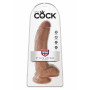 Fallo realistico vaginale anale con ventosa e testicoli Cock 9 Inch With Balls