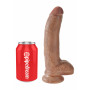 Fallo realistico vaginale anale con ventosa e testicoli Cock 9 Inch With Balls