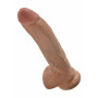 Fallo realistico vaginale anale con ventosa e testicoli Cock 9 Inch With Balls