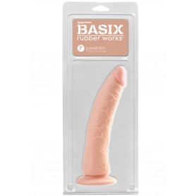 Fallo realistico Slim 7 Inch with Suction Cup flesh