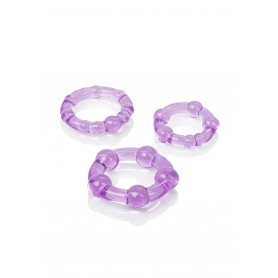 kit Phallic ringIsland Rings purple 3 pcs