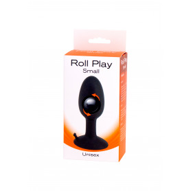 Plug anale in silicone Roll Play Small