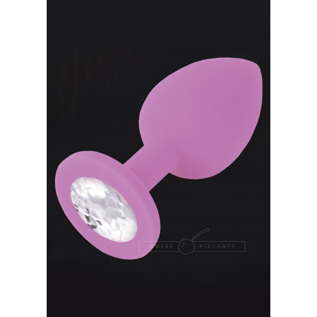 Plug anale con pietra Jewellery Silicone Small