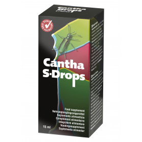 Afrodisiaco stimolante eccitante coppia Cantha Drops West 15ml