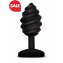 Plug anale nero vibrante Gplug Twist