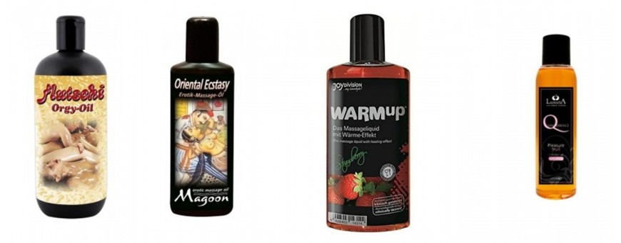 Massage oils products for erotic and sexy massages