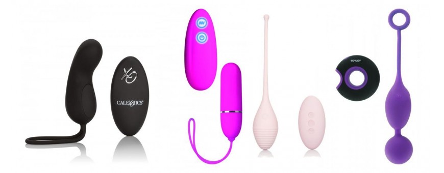 Vibrating Egg for a unique pleasure. With remote control the fun will be